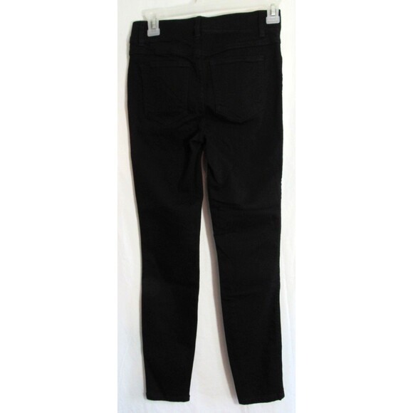Spanx Black Elastic Waist Pull On Skinny Jeans Size PXS EUC - Picture 2 of 5